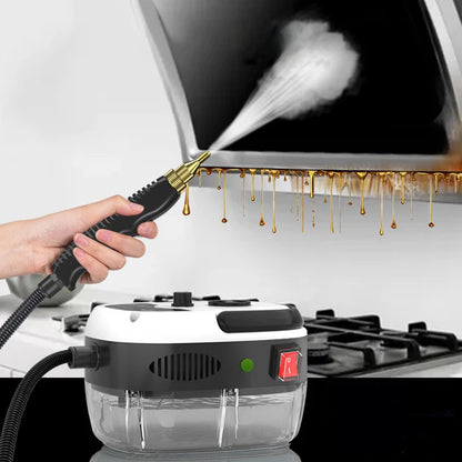 ⚡ Wysokociśnieniowa Myjka Parowa 2500W — Sterylizacja 99,9%, Wtyczka EU — Twój Dom Lśniący Czystością Bez Wysiłku!