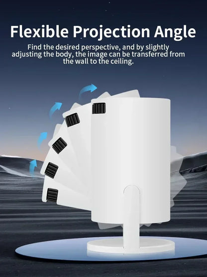 🌟 Projektor HY300 4K Ultra HD — Android 11, WiFi 6, 290 ANSI — Kinowe Doznania w Domu i na Świeżym Powietrzu!
