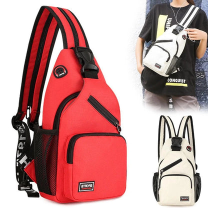 👜 KISMIS — Modna Torba Messenger 3w1 z Otworem na Słuchawki — Noś Jak Chcesz, Gdzie Chcesz!