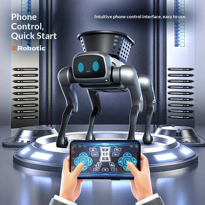 ⚡ NOWOŚĆ! Inteligentny Pies Robot AI — Programowanie, Zdalne Sterowanie i Edukacja w Jednym — Zabawka, Która Rozwija i Zachwyca!