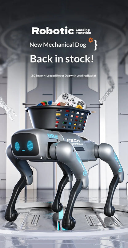 ⚡ NOWOŚĆ! Inteligentny Pies Robot AI — Programowanie, Zdalne Sterowanie i Edukacja w Jednym — Zabawka, Która Rozwija i Zachwyca!