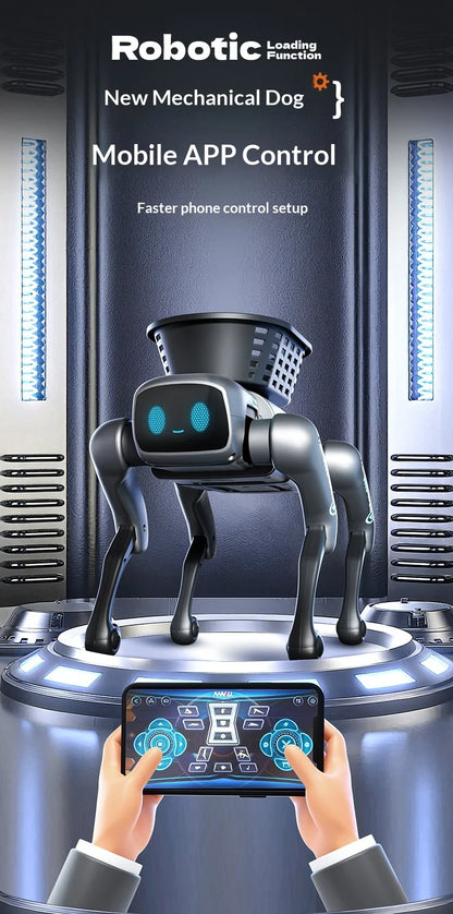 ⚡ NOWOŚĆ! Inteligentny Pies Robot AI — Programowanie, Zdalne Sterowanie i Edukacja w Jednym — Zabawka, Która Rozwija i Zachwyca!