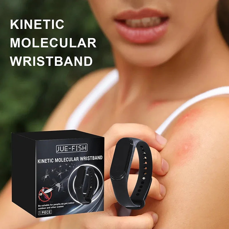 ✨ Opaska Antykomarowa Premium — Ultradźwięki + Fizyczna Bariera Bez Chemikaliów — Twoja Naturalna Tarcza Przeciw Owadom!