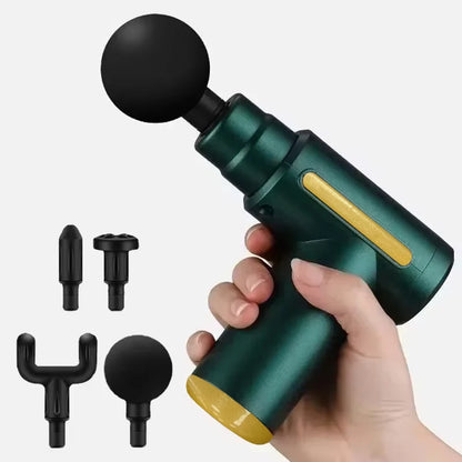 ✨ Przenośny Pistolet Masujący Premium — 6 Poziomów Wibracji, Ładowanie USB — Regeneruj Mięśnie Jak Profesjonalny Sportowiec!