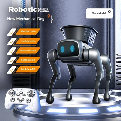 ⚡ NOWOŚĆ! Inteligentny Pies Robot AI — Programowanie, Zdalne Sterowanie i Edukacja w Jednym — Zabawka, Która Rozwija i Zachwyca!