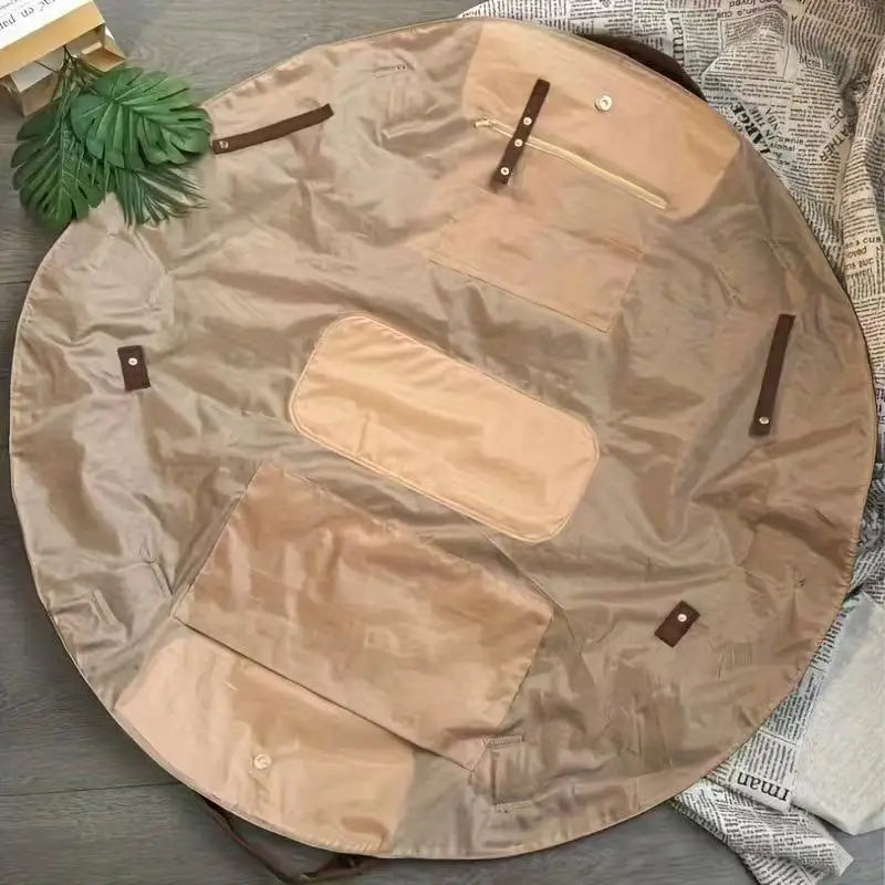 ✈️ Składana Torba Tote/Duffel XXL z Matą Piknikową — Wodoodporna i Ultralekka — Idealna na Zakupy, Podróż, Plażę i Piknik!