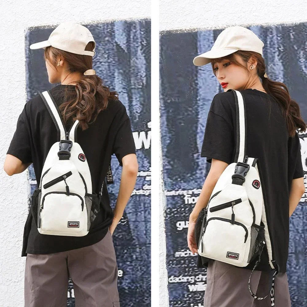 👜 KISMIS — Modna Torba Messenger 3w1 z Otworem na Słuchawki — Noś Jak Chcesz, Gdzie Chcesz!