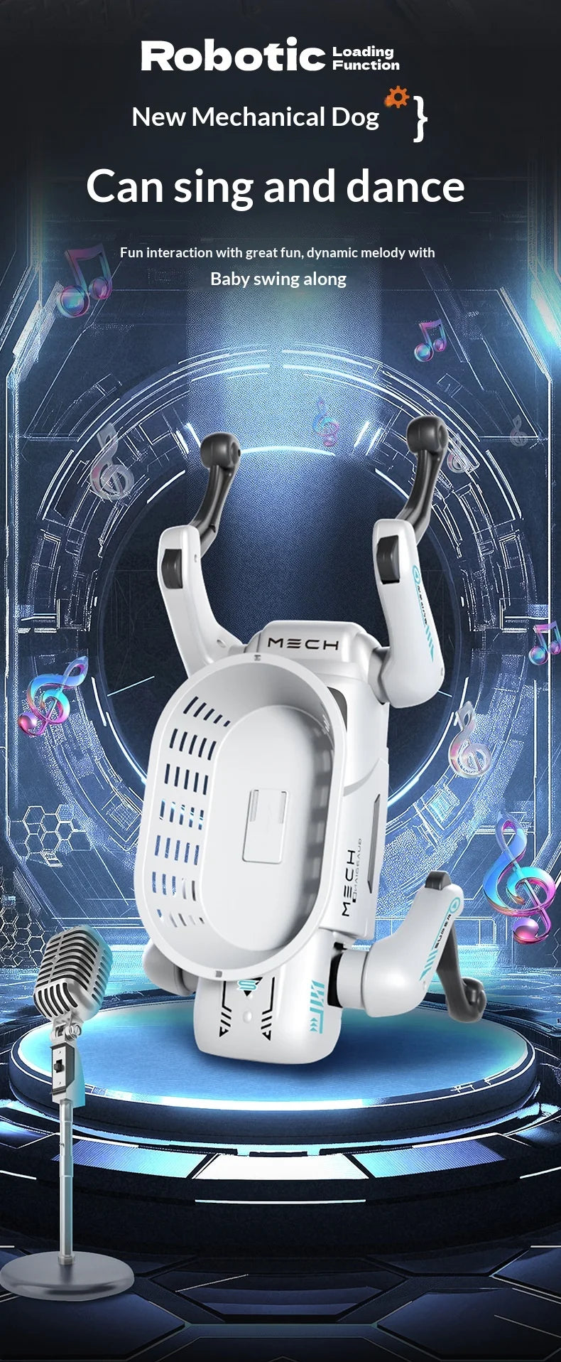 ⚡ NOWOŚĆ! Inteligentny Pies Robot AI — Programowanie, Zdalne Sterowanie i Edukacja w Jednym — Zabawka, Która Rozwija i Zachwyca!