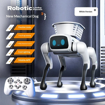 ⚡ NOWOŚĆ! Inteligentny Pies Robot AI — Programowanie, Zdalne Sterowanie i Edukacja w Jednym — Zabawka, Która Rozwija i Zachwyca!